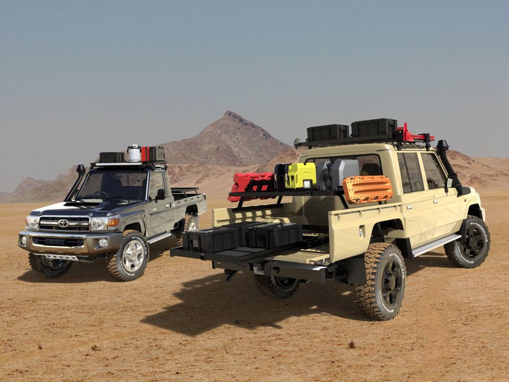 Front Runner Slimline II Roof Rack Kit -  Toyota Land Cruiser Ute