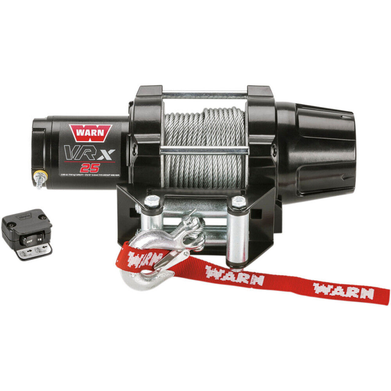 WARN VRX 25 ATV UTV Powersports Electric Winch 2500lb 12V - Steel Rope