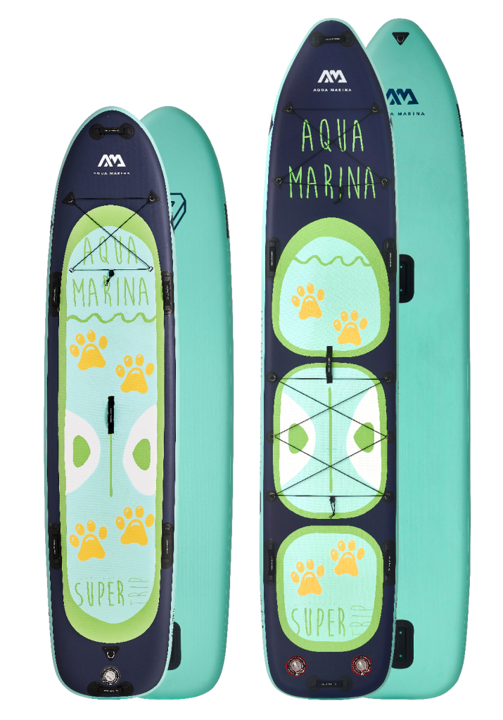 Aqua Marina Super Trip 12'2 Inflatable Family SUP Paddleboard