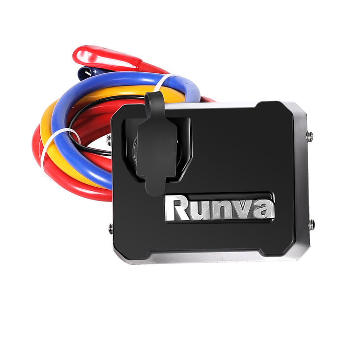 Runva Premium Series Complete 12V Control Box with Cables - Black