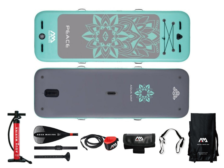 Aqua Marina Peace Inflatable Yoga Mat SUP Paddleboard