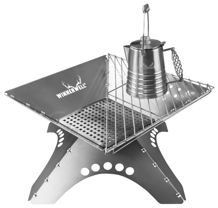 Winnerwell XL-sized Flat Folding Firepit