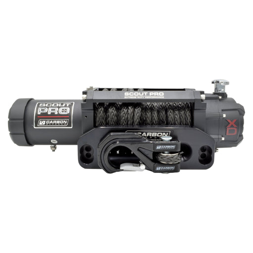 Carbon Scout Pro 12.0 Extreme Duty 12000lb Fast Electric Winch V3 - Carbon Offroad