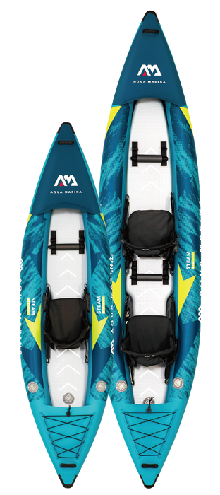 Aqua Marina Steam 412 2 Person Inflatable Drop-Stitch Kayak