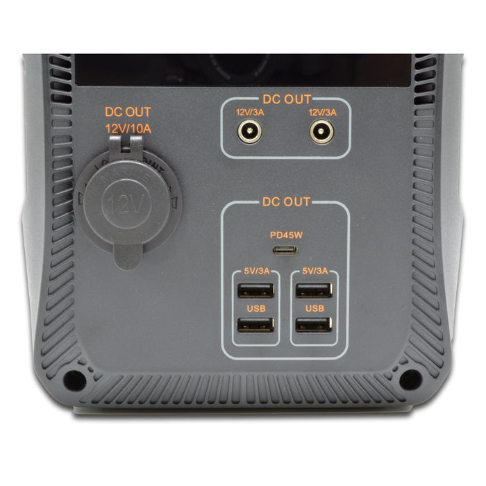 SR Portables Cleo 400wh 33ah Portable Lithium Solar Generator Plus 100w Solar Panel - Carbon Offroad