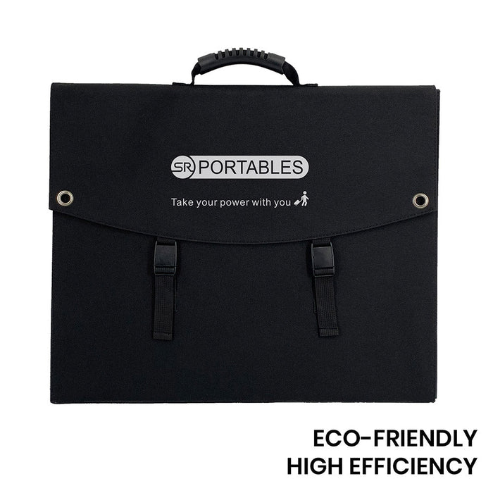 SR Portables Thia 130wh 10ah Portable Lithium Solar Generator Plus 40w Solar Panel - Carbon Offroad