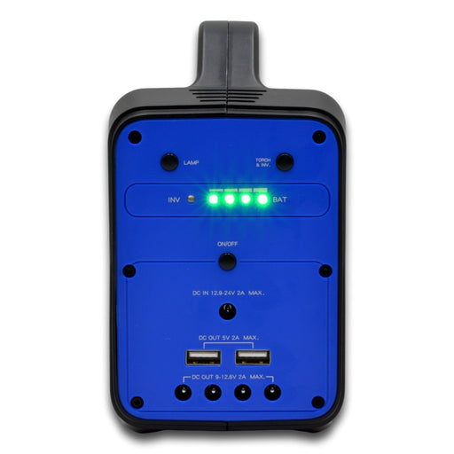 SR Portables Thia 130wh 10ah Portable Lithium Solar Generator Plus 40w Solar Panel - Carbon Offroad