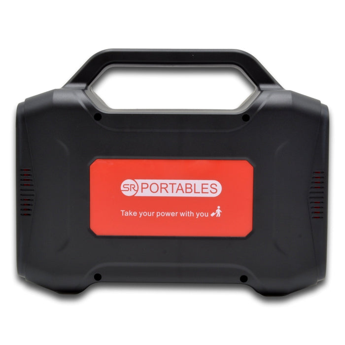 SR Portables Thia 130wh 10ah Portable Lithium Solar Generator Red Plus 40w Solar Panel - Carbon Offroad