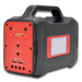 SR Portables Thia 130wh 10ah Portable Lithium Solar Generator Red Plus 40w Solar Panel - Carbon Offroad